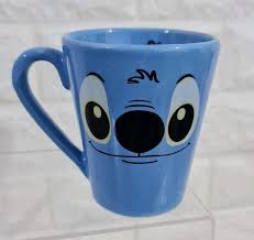 Taza cónica celeste