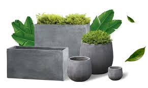 Maceta de concreto (cemento)