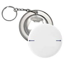 Llavero destapador circular
